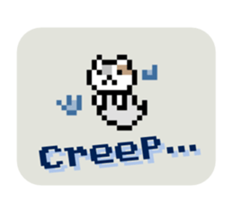 Dot Cat -NekoBraver Lv.0 - sticker #11672508