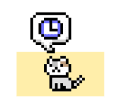 Dot Cat -NekoBraver Lv.0 - sticker #11672535