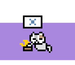 Dot Cat -NekoBraver Lv.0 - sticker #11672542