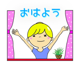 Dumplings hair's girls sticker #11672988