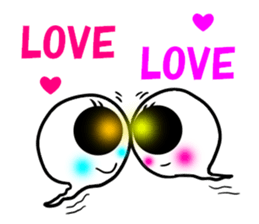 Mischievous ghost,miya sticker #11673409