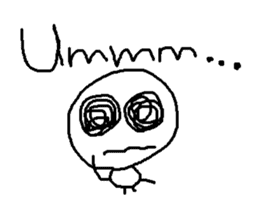 cute hand writing sticker2 sticker #11673752