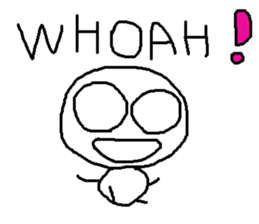 cute hand writing sticker2 sticker #11673754