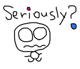 cute hand writing sticker2 sticker #11673758