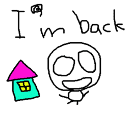 cute hand writing sticker2 sticker #11673759