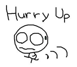 cute hand writing sticker2 sticker #11673760