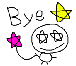 cute hand writing sticker2 sticker #11673761