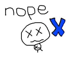 cute hand writing sticker2 sticker #11673767