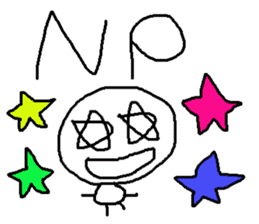 cute hand writing sticker2 sticker #11673768