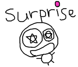 cute hand writing sticker2 sticker #11673772