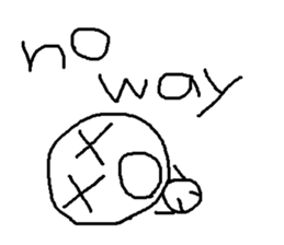 cute hand writing sticker2 sticker #11673776