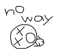 cute hand writing sticker2 sticker #11673776