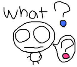 cute hand writing sticker2 sticker #11673779