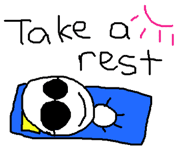 cute hand writing sticker2 sticker #11673780