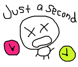 cute hand writing sticker2 sticker #11673782