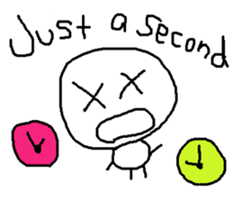 cute hand writing sticker2 sticker #11673782