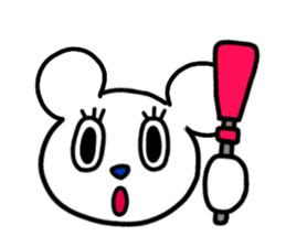 Mr.hundred percent bear 2 sticker #11673947