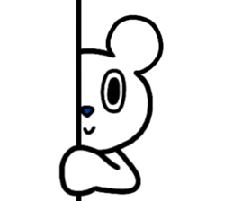 Mr.hundred percent bear 2 sticker #11673951