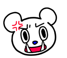 Mr.hundred percent bear 2 sticker #11673954