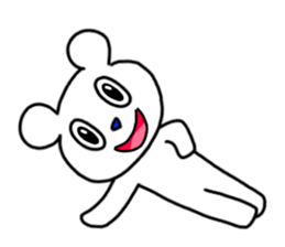 Mr.hundred percent bear 2 sticker #11673965