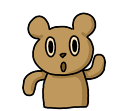 Mr.hundred percent bear 2 sticker #11673967