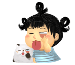 Nong Li & BoPo sticker #11674150