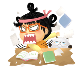 Nong Li & BoPo sticker #11674152