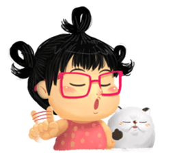 Nong Li & BoPo sticker #11674172