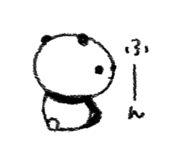 gu-tara panda sticker #11674397