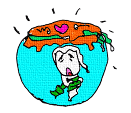 I am a ghost cute. My name is Tanee! sticker #11674464