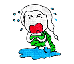 I am a ghost cute. My name is Tanee! sticker #11674478