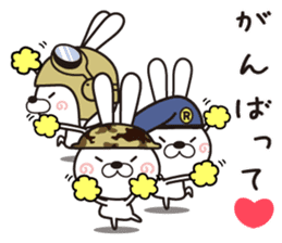 Usagi Corps fell in love sticker #11674580