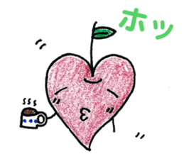 Heart&Apple sticker #11674791