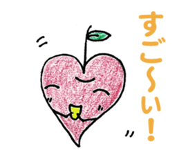 Heart&Apple sticker #11674793