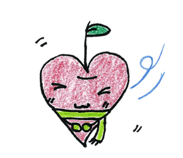Heart&Apple sticker #11674803