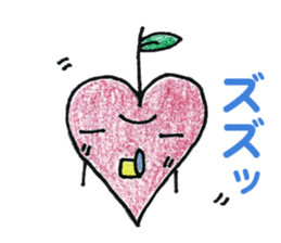 Heart&Apple sticker #11674805