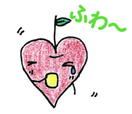 Heart&Apple sticker #11674806