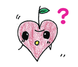 Heart&Apple sticker #11674808