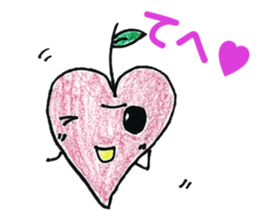 Heart&Apple sticker #11674810