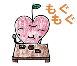 Heart&Apple sticker #11674811