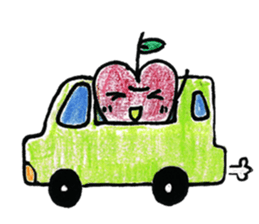 Heart&Apple sticker #11674812