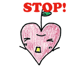 Heart&Apple sticker #11674816