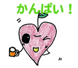 Heart&Apple sticker #11674817
