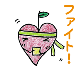 Heart&Apple sticker #11674818