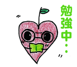 Heart&Apple sticker #11674819