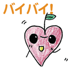 Heart&Apple sticker #11674823