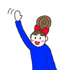 kiko-chan (kumamotoben part2) sticker #11674846