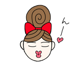 kiko-chan (kumamotoben part2) sticker #11674860