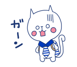 marine cat sticker #11675212