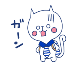 marine cat sticker #11675212